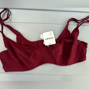 Women's Free People Burgundy Bra